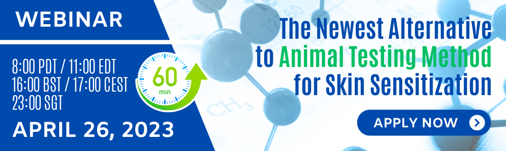 [Webinar] ADRA: The Newest Alternative to Animal Testing Method for Skin Sensitization