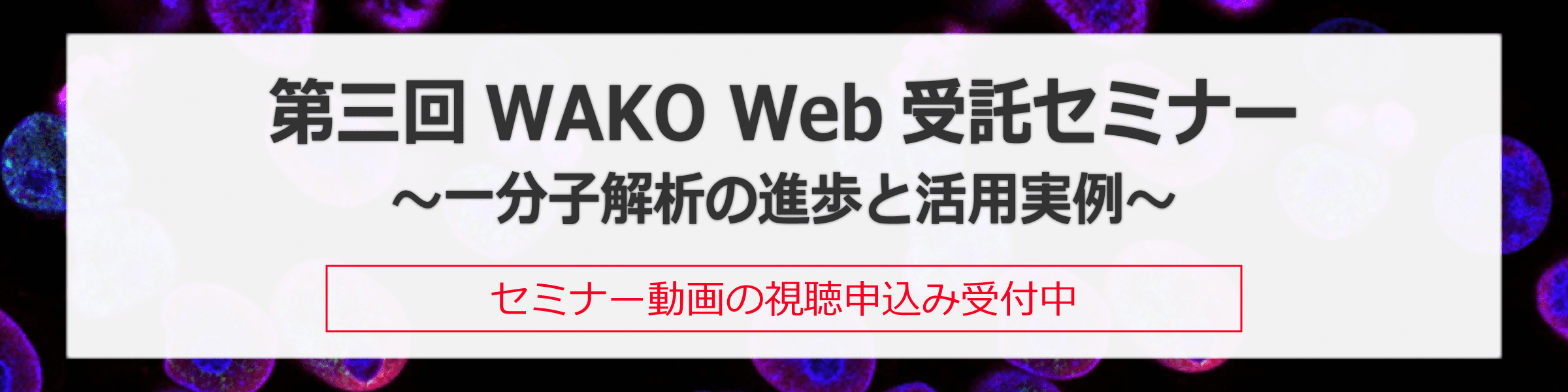 第三回WAKO Web 受託セミナー