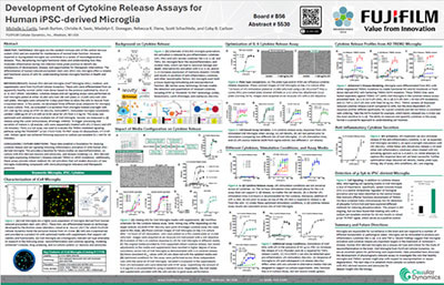 Development of Cytokine Release Assays for Human iPSC-derived Microglia