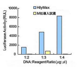 血球系細胞（DT40）への遺伝子導入
