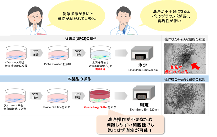 マイクロプレートアッセイの課題をQuenching Bufferで解決！