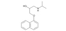 プロプラノロール (MW 259)