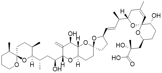 Dinophysistoxin-1構造式
