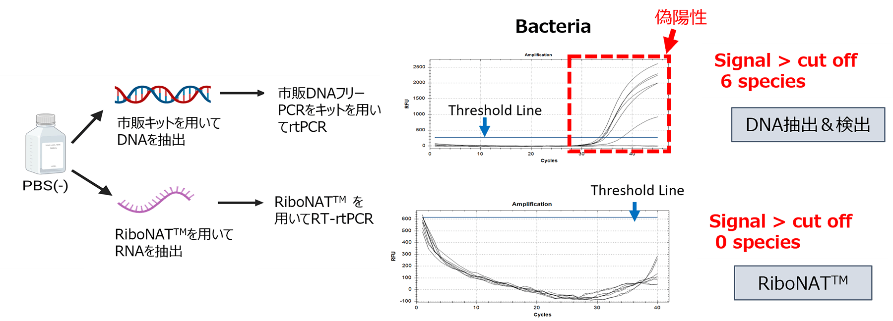 NAT法偽陽性の低減