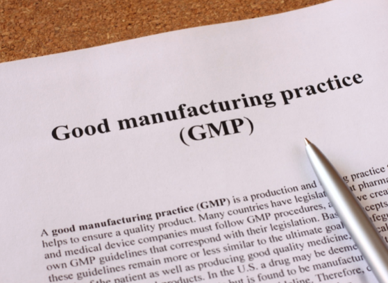 製造管理および品質管理の基準（GMP）に基づく製造
