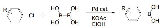 図 3 パラジウム触媒による芳香族ボロン酸合成