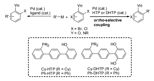 Scheme 1. Hydroxylated terphenylphosphines.