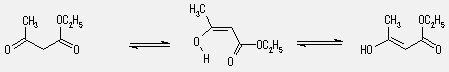 アセト酢酸エチルのケト･エノール平衡と溶媒による効果