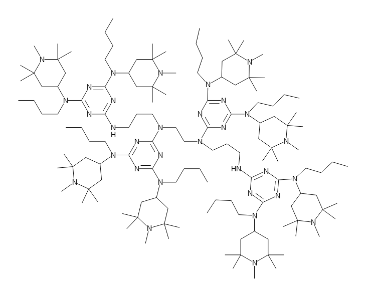 106990-43-6・1,5,8,12-テトラキス[4,6-ビス(N-ブチル-N-1,2,2,6,6