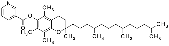 トコフェロール ニコチン 酸 エステル