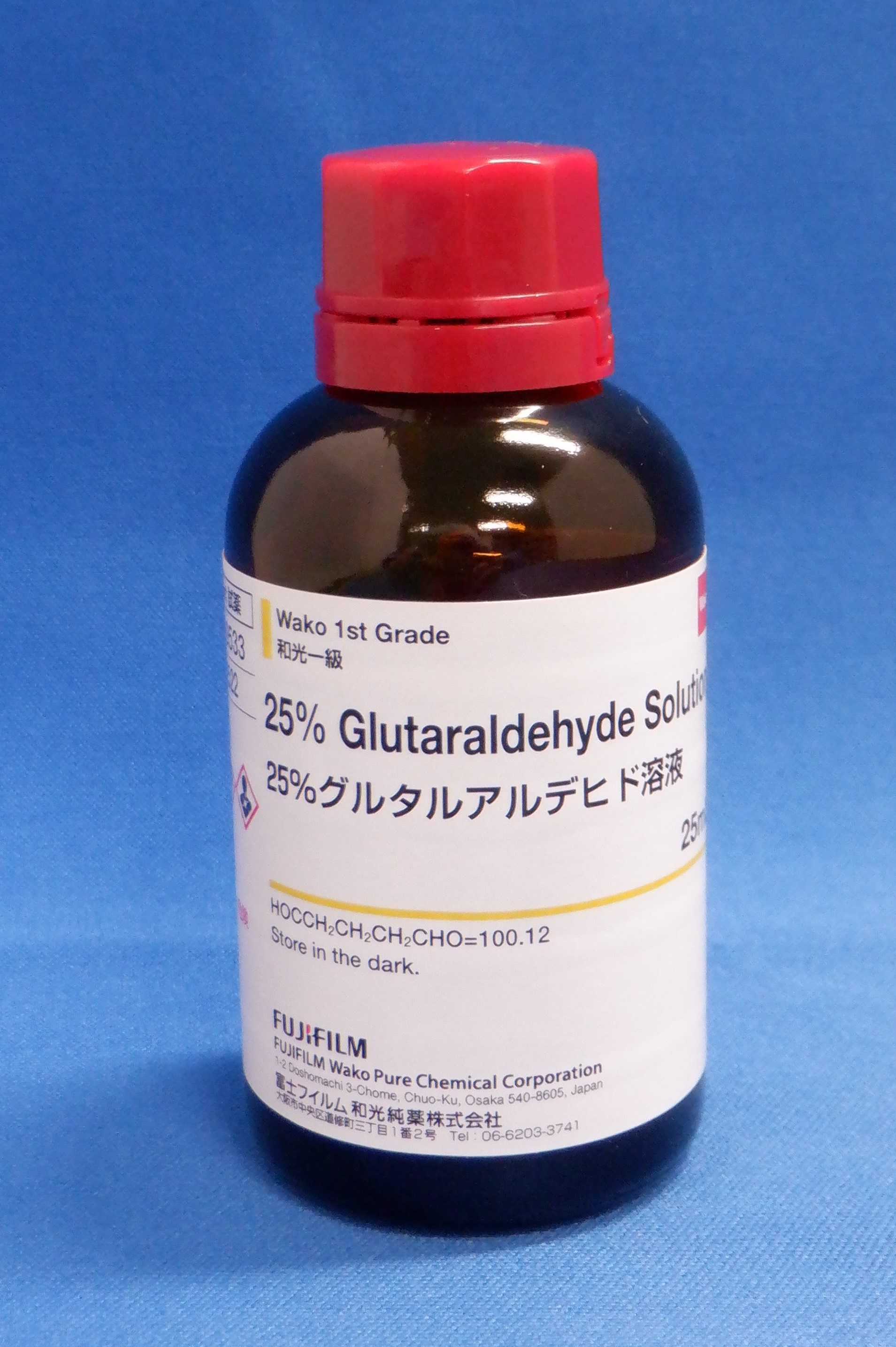 111-30-8・25% グルタルアルデヒド溶液・25% Glutaraldehyde Solution