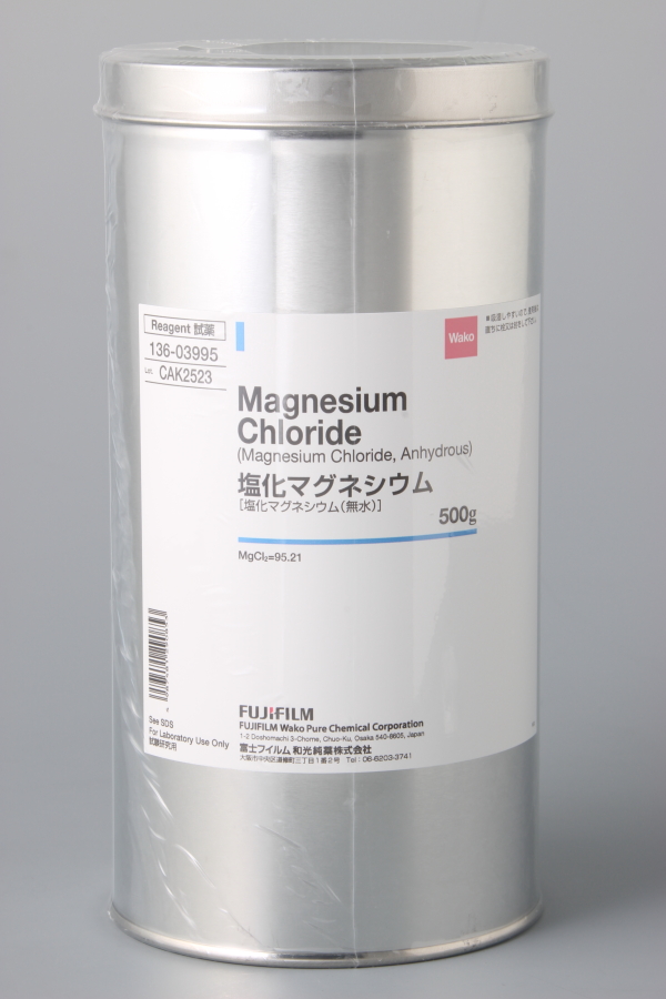 7786-30-3・塩化マグネシウム・Magnesium Chloride・136-03995【詳細情報】｜試薬-富士フイルム和光純薬