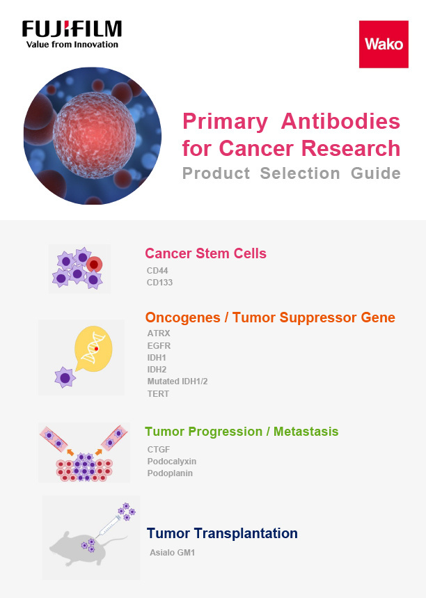 Primary Antibodies for Cancer Research Product Selection Guide