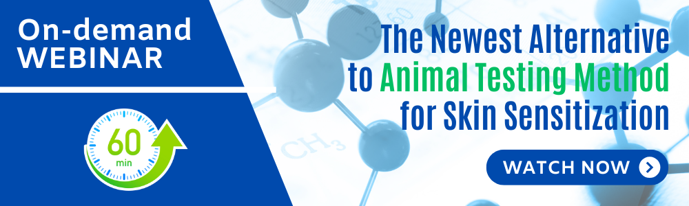 [On-demand webinar] ADRA: The Newest Alternative to Animal Testing Method for Skin Sensitization